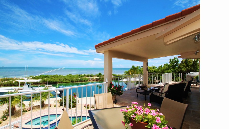 ocean view from patio